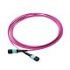 24 core om4 fiber optic mpo patch cord cable for QSFP