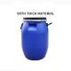 Rustproof Plastic Chemical Container Storage 60L Open Head Round