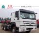 Howo Sinotruk 6x4 Tractor Truck , Tractor Head Trailer Oil Saving For Fuel Transport