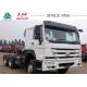 Howo Sinotruk 6x4 Tractor Truck , Tractor Head Trailer Oil Saving For Fuel Transport