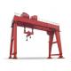 IP55 50 Ton Rail Mounted Double Girder Gantry Crane For Material Handling