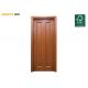 Interior Single Swing PVC Finished Hinged Wooden Door