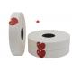 Biodegradable Packaging White 30mm Width Kraft Paper Strapping Tape For Automatic Strapping Machine