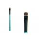 Soft Green Eyeshadow Blending Brush Pro Makeup Brushes With Wooden Handle