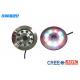 9x3w IP68 Waterproof Fountain Lights Underwater LED Fountain Ring Light