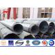 60ft Type Hs Ht Ngcp Standard Galvanized Steel Pole With 4-5mm Thickenss