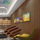 Slat Interiored Nano PVC Wood Effect Indoor Fluted Wall Panel for Interior Decoration