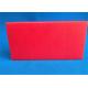 Red color High density polyethylene plastic sheet 10mm thick for outdoor area