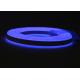 AC 220V Blue Double Sided Neon Flex 120 LEDs / M PVC Jacket Material