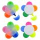 flower shape highlighter good cheap unique promotional gift items 5 colors highlighter