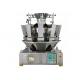 1.6L Hopper 10 Heads Multihead Weighers , 65 Bags / Min Automatic Weigher