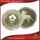 High quality 3D goat metal coin souvenir gold coin with gear edge