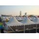 Safety Aluminum Pagoda Tent Galvanized Steel Connection For Sports Meeting