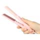 Pink Plate Mini Hair Straightener , Electric Hair Crimper 2600mAh Lithium Battery