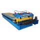 Colored Roofing Sheet Roll Forming Machine , Glazed Tile Making Machine