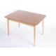 Family Small Dining Room Tables Eco - Friendly , Square Narrow Dining Table