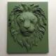Silicone Leather Glue Mold Embossing Ink Stamp Custom Lion Animal Pattern