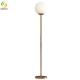 Nordic Luxury Unique Design Globe Gold Standing Led Floor Lamps