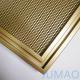 Crimped Brass Decorative Wire Mesh Grilles for Furniture Door