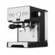 Plastic Espresso Coffee Making Machine 15bar 1.7L With Italian Pump