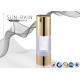 SR-2108G AS material gold airless pump bottle for personal care