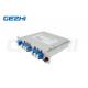 Fiber Optic Equipment 12CH MUX 1260-1620nm Fiber CWDM Cassette Module With LC UPC Adaptor