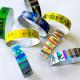 Customized Event Wristband Shiny Laser Glitter Party Activity Wristband For Adult Kids