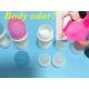 50ml 60ml essential oil body odor Underarm Skin Care Plastic HDPE Deodorant Antiperspirant plastic Roll on Bottle