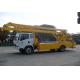 SINOTRUK HOWO 120kw/Hp Platform Lift Truck ,  Telescopic Lift Truck 6 WHEELS