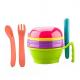 Reusable Kids Plate And Bowl Set , Durable Smooth Cutlery And Crockery Sets