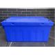 Customized Color 150kg Moving Plastic Nest Container Attached Lid