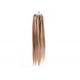 Double Wefted Straight Micro Ring Hair Extensions 26 Inch Without Smell