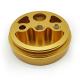 Customize Gold Parts Aluminum CNC Machining CNC Milling Service China