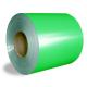 Green 600mm Prepainted Galvalume Steel DX51D Colour Coated Sheet Coil