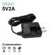 5.3V 2A Wall Mount Power Adapters For Sewing Machine / Single Color Neon