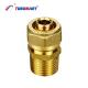 ISO 14001 Certificated Pex Quick Connect Compression Fittings Brass For Plumbing