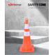 28inch PVC EVA Traffic Safety Cone With Lamp For Road Safety