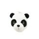 Customized Huggable Soft Panda Toy With PP Cotton Loveable Cute Face Big Black Eyes