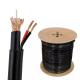 RG59 B/U 2C 0.75 Common Outdoor CCTV cable siamese rg59 rg6 coaxial cable