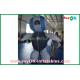 Custom 2mH Oxford Cloth Robot Custom Inflatable Products Blue For Advertising