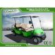 Light Green Golf Buggy With Seat 6 Endurance 70 - 100km 12:1 Axle