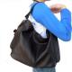 Women Style 100% REAL LEATHER COFFEE HANDBAG SHOULDER BAG #2211