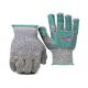 Washable Cut Proof Work Gloves Silicone Palm Coating Long Wrist Wrap Cuff