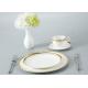 Odorless Porcelain Bone China Dinner Set For Wedding Gift