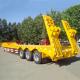 CIMC 3 Axle 70 Tonne Low Bed Semi Truck Trailer for Sale