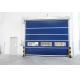 Warehouse Fast Acting PVC Door High Speed Roll Up Door With High frequency Motor