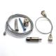 Quickly Installable Suspension Lighting Kit By Wire Chrome Finish Clips