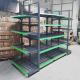 Stable Supermarket Display Shelving with Load Capacity 30-80KG/Layer and Cold Rolled Steel