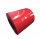 PPGI Sheet Red Color Coated Gl Steel Coil Prepainted Steel Coil