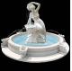 Garden stone fountain carving statue water fountain white marble sculpture ,stone carving supplier